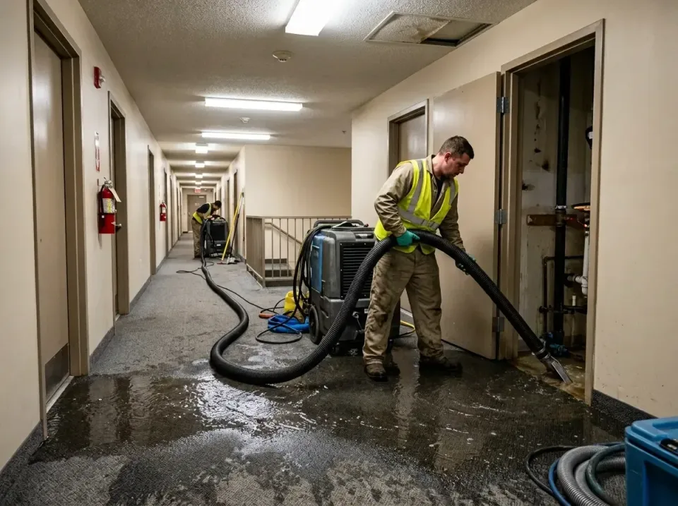 multi-unit-apartment-hallway-f-005 — frequently asked questions, Emergency Burst Pipe Water Extraction & Removal in Ord, NE